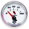 2-1/16" OIL PRESSURE, 0-100 PSI, C2